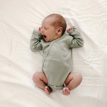 L'ovedbaby Kimono Bodysuit, Seafoam